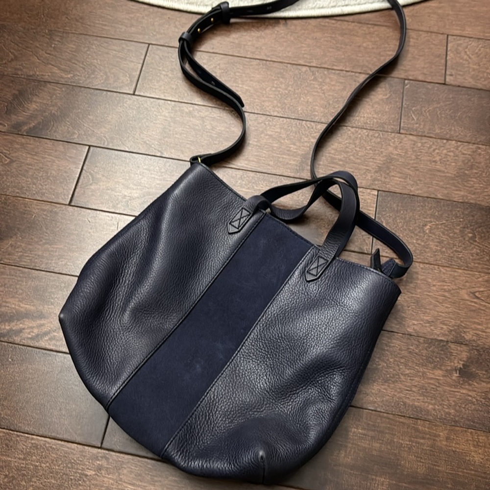 Madewell leather crossbody - like new